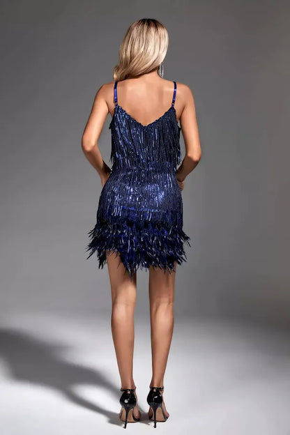 MIDNIGHT SPARKLE DRESS