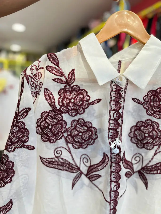 THREAD WORK CLASSY SHIRT