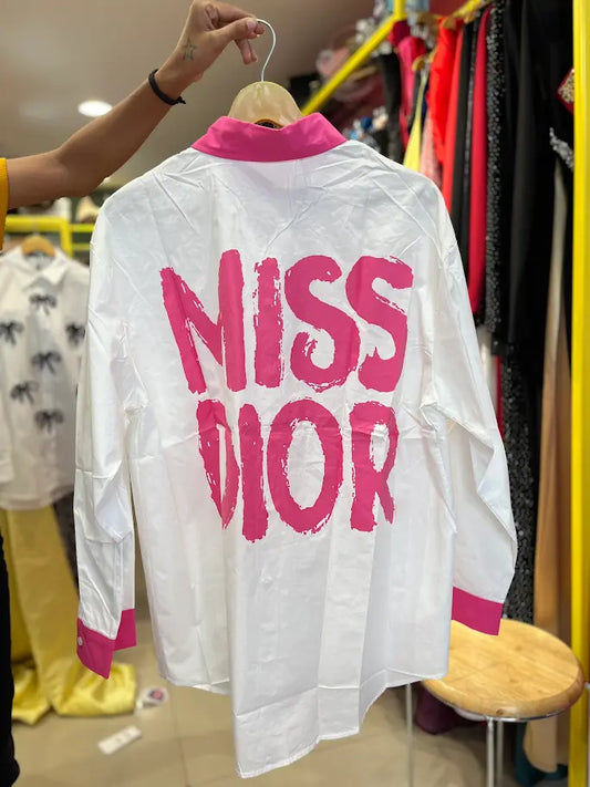 MISS DIOR OVERSIZED SHIRT