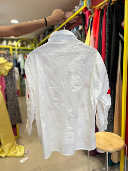 MINI HEART OVERSIZED SHIRT