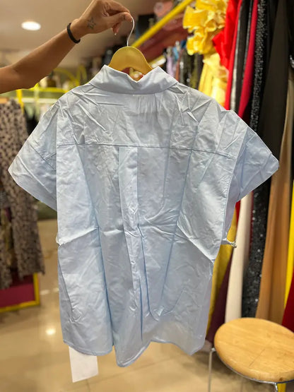 KISS SHIRT WITH PEARLS